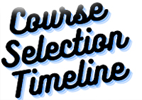 course selection timeline